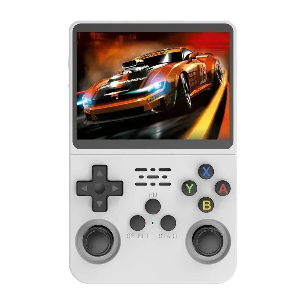 R36S Retro Handheld Game Console - 3.5 Inch IPS Screen, 64GB/128GB/256GB, Portable Gaming Device with Built-in Games