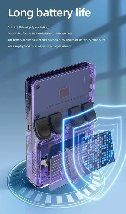 R36S Retro Handheld Game Console - 3.5 Inch IPS Screen, 64GB/128GB/256GB, Portable Gaming Device with Built-in Games