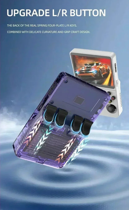 R36S Retro Handheld Game Console - 3.5 Inch IPS Screen, 64GB/128GB/256GB, Portable Gaming Device with Built-in Games